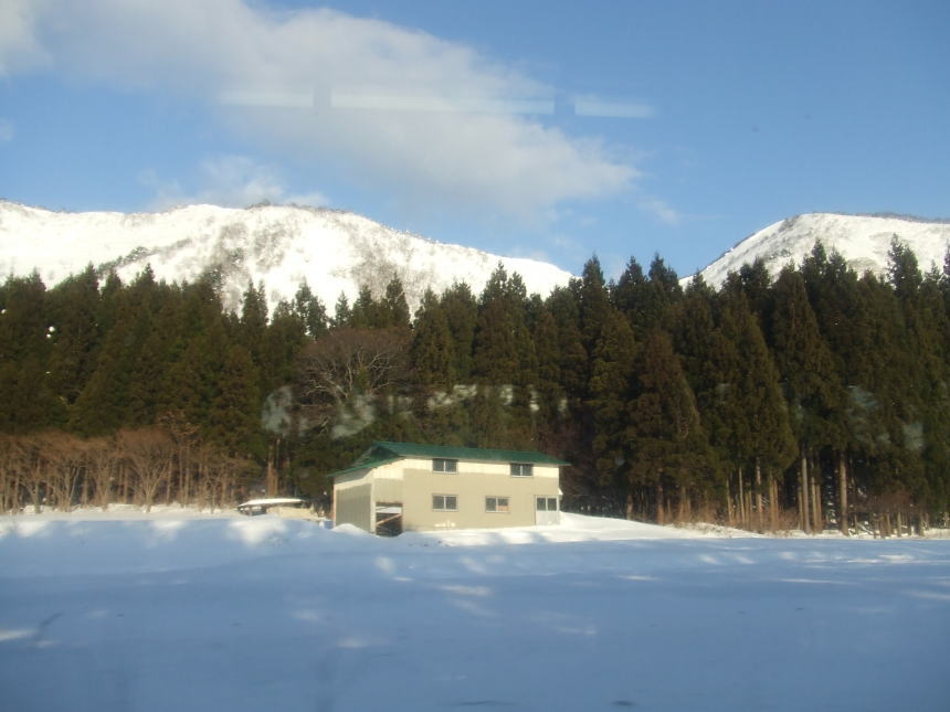 陸羽東線の車窓　その２