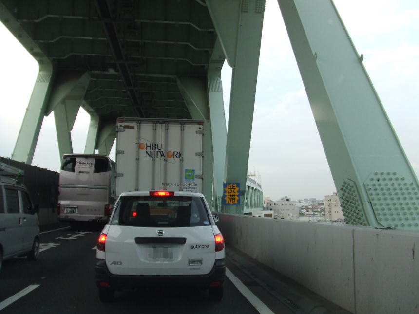 江北ジャンクションの渋滞