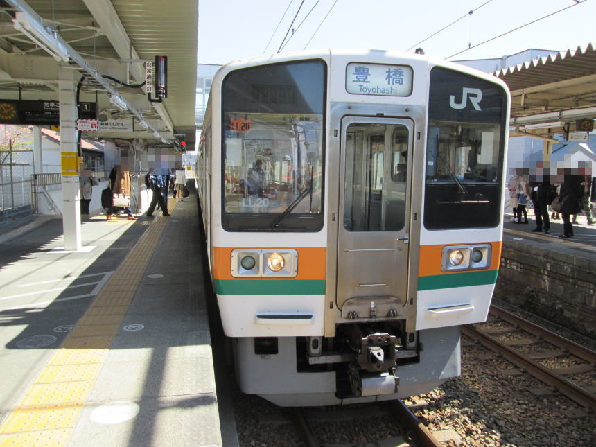 掛川駅1番ホーム