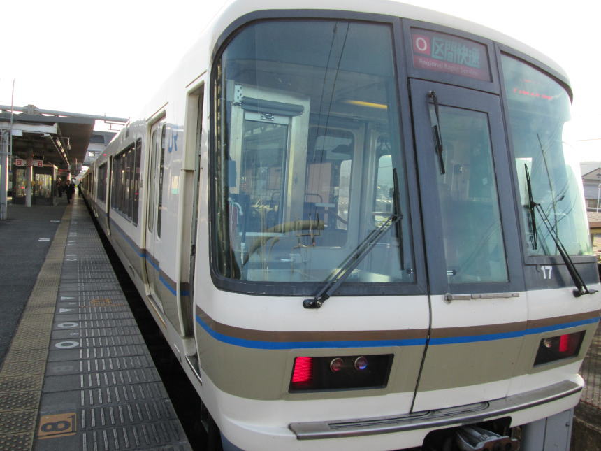 加茂駅1番ホーム