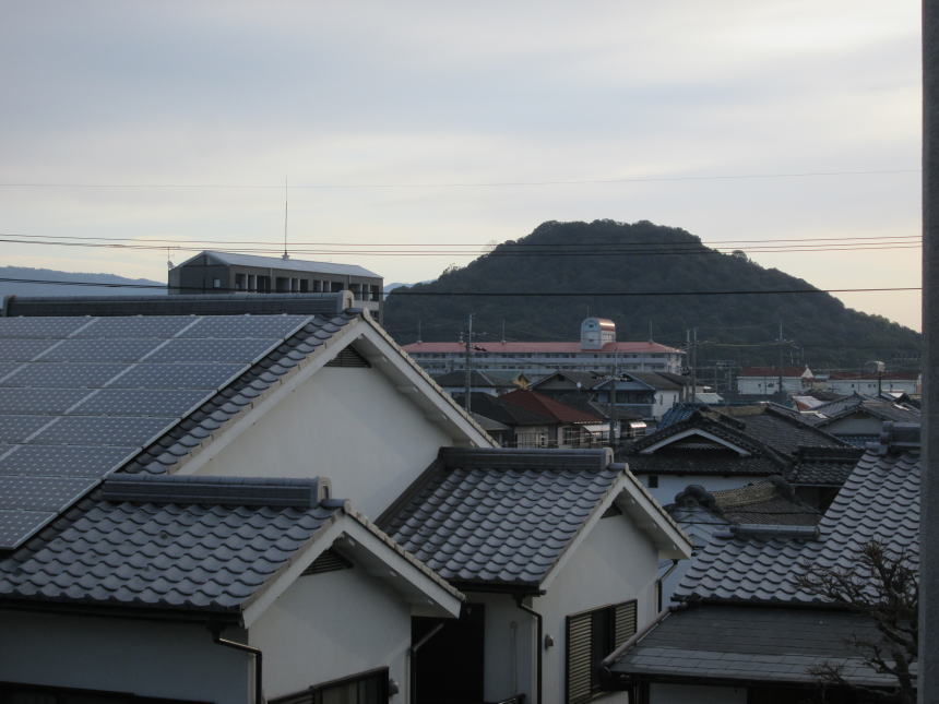宿泊した部屋から見える景色