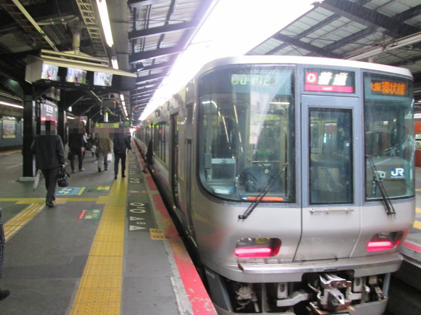 天王寺駅12番ホーム