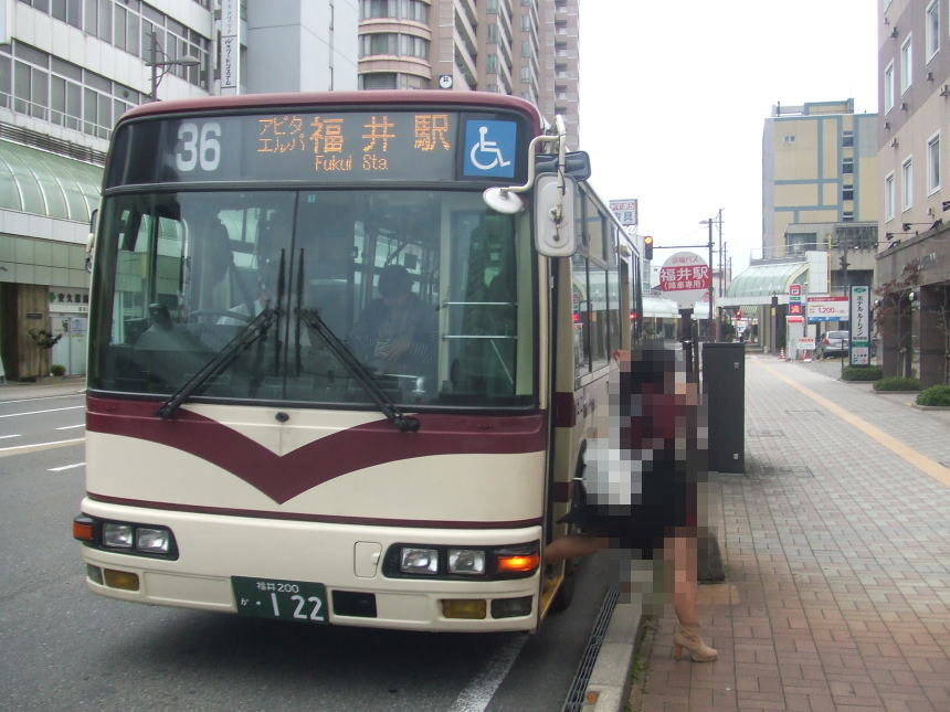 福井駅西口降車専用バス停