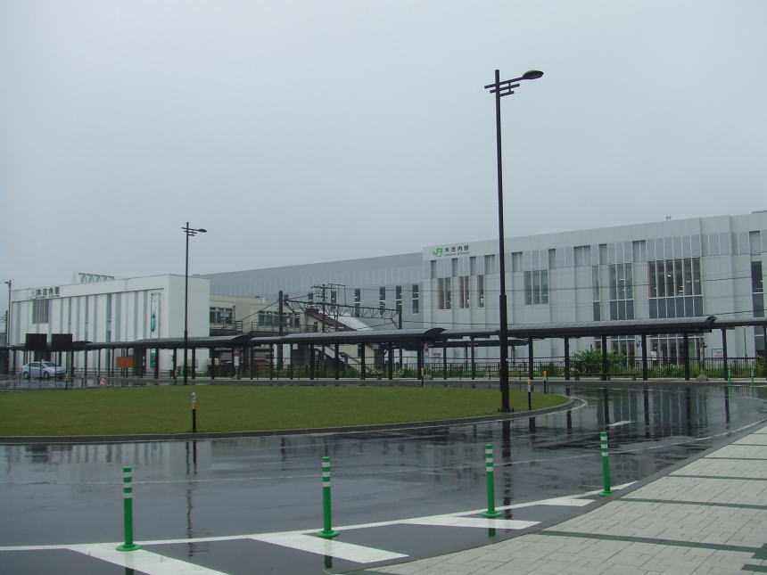 木古内駅（いさり火鉄道側）