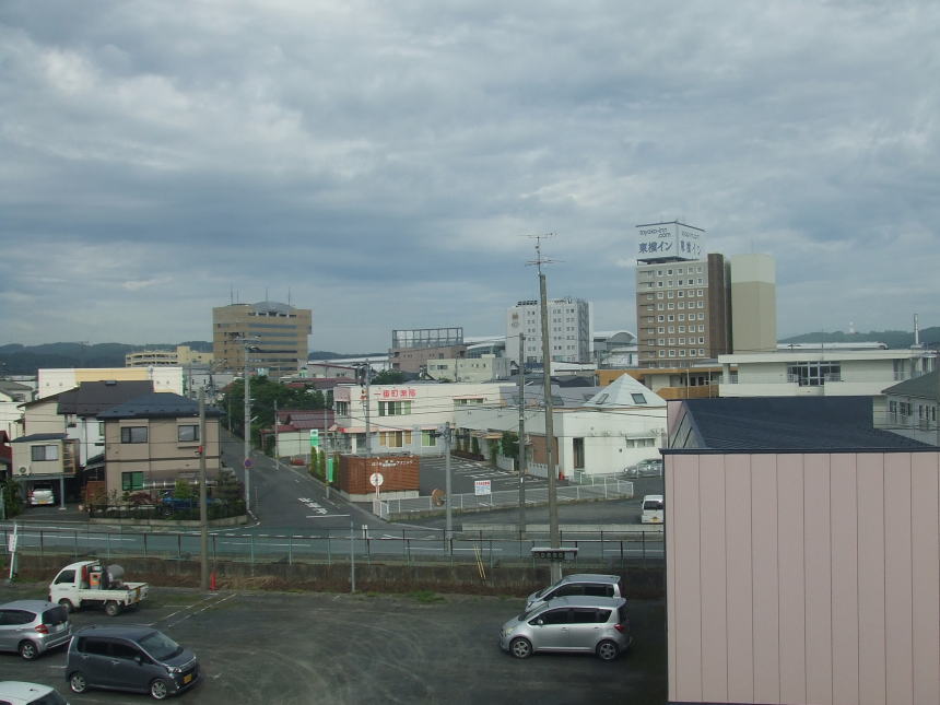 346号室の窓から見える景色