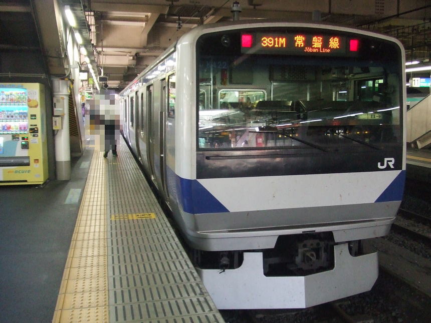 上野駅10番ホーム