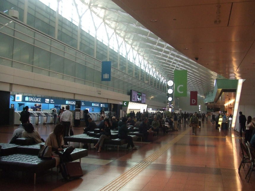 羽田空港第２ビル出発フロア