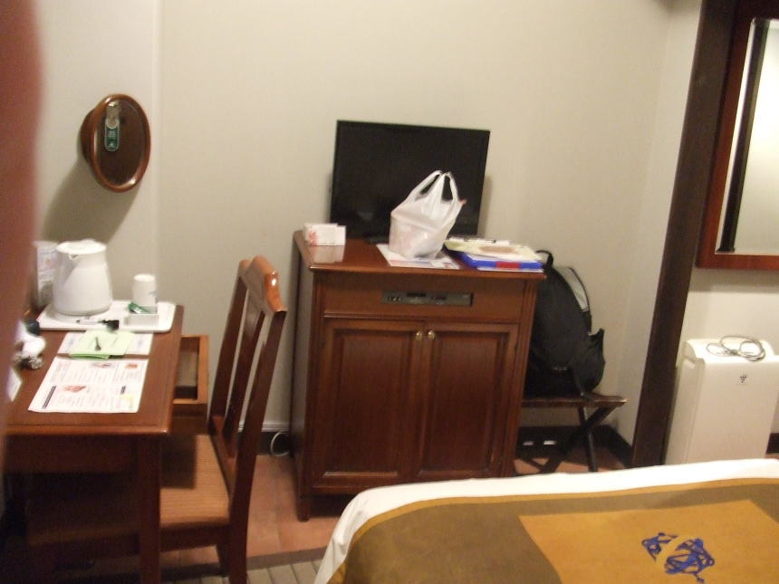 泊まる部屋　807号室