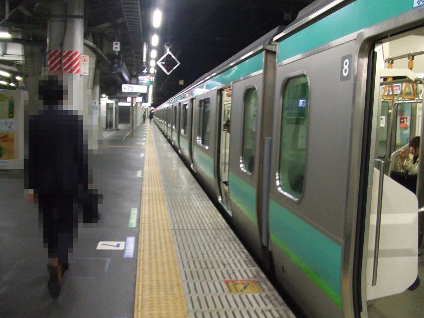 JR品川駅11番ホーム