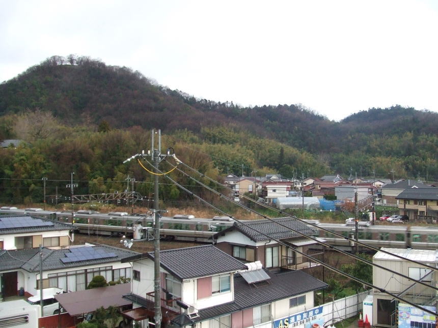 412号室の窓から見える風景
