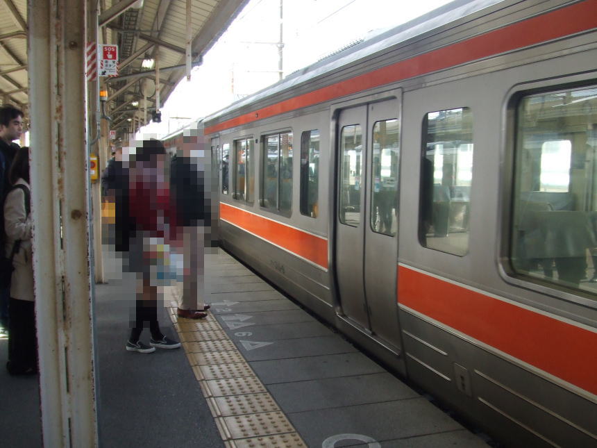 米原駅8番ホーム