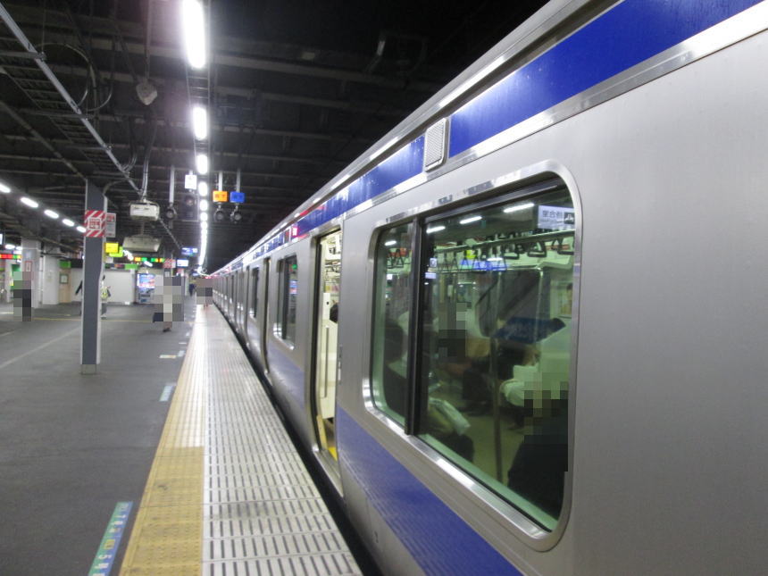 JR品川駅10番ホーム