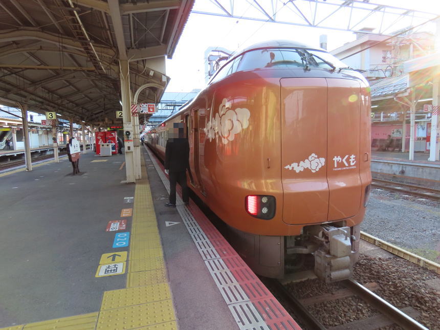 米子駅2番ホーム