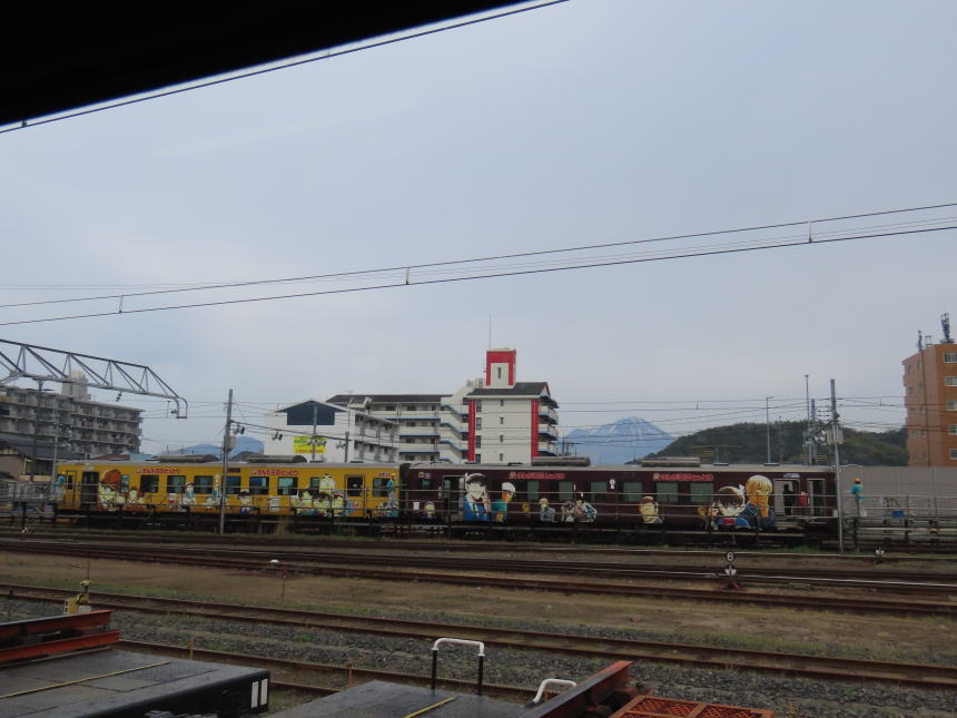 コナン列車と大山