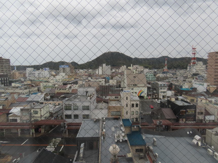 903号室の窓から見える風景