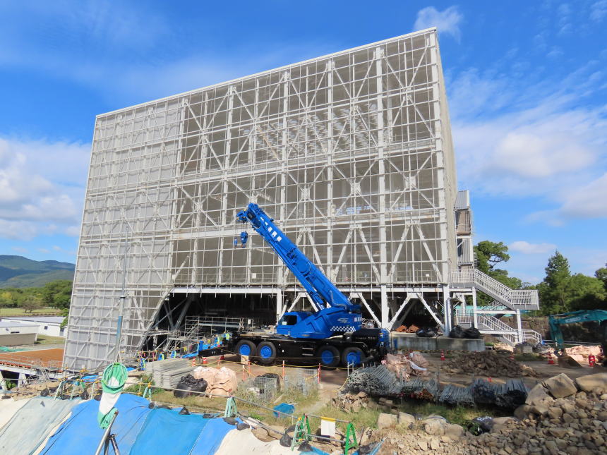 宇土櫓・続櫓復旧工事